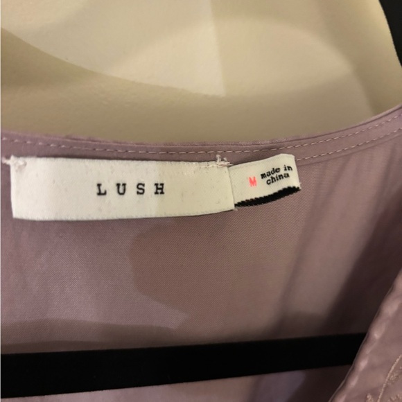 Lush Lavender Embroidered Blouse - Floral, Romantic, Spring, Feminine - Picture 8 of 9